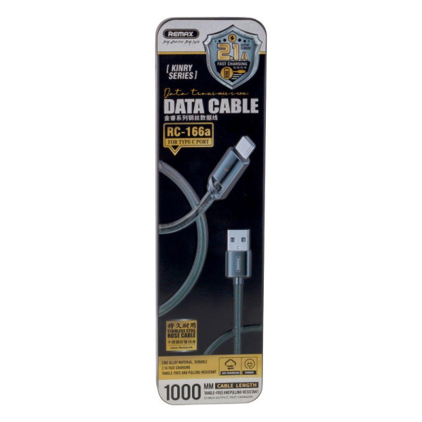 Кабель USB Remax RC-166a Type-C