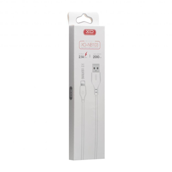 Кабель USB XO NB103 Lightning 2m