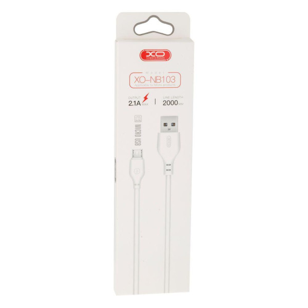 Кабель USB XO NB103 Micro 2m