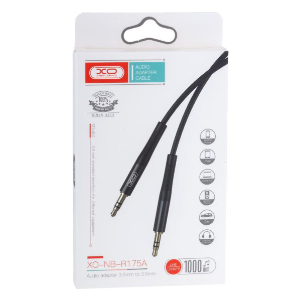 Кабель Aux XO NB-R175A 3.5mm to  3.5mm