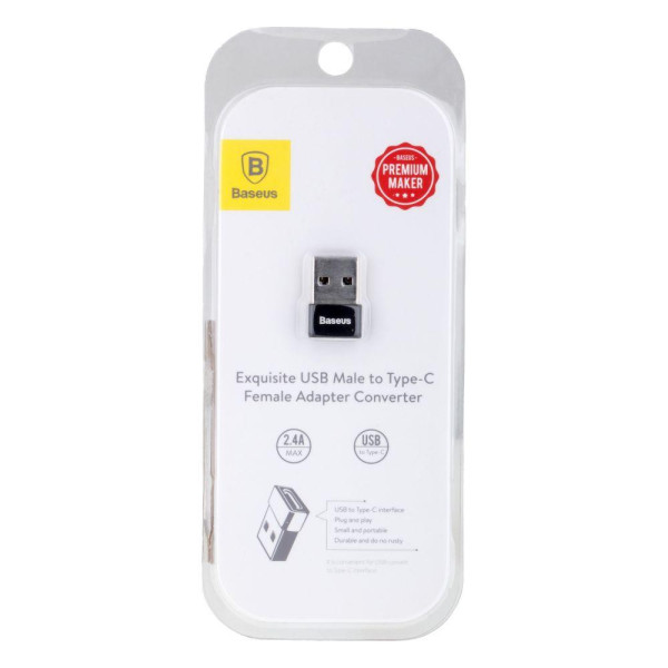 Перехiдник Baseus Type-C to USB CATJQ-A