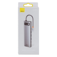 Хаб Baseus Type-C to 3USB / Type-C (PD) / 3.5mm / 2HDMI / SD / TF / LAN CAHUB-CT