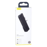Хаб Baseus USB 3.0 / Type-C / RJ45 / AUX CAHUB-FG М'ята упаковка