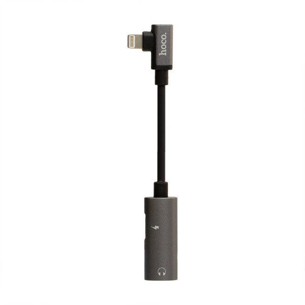 Перехідник Hoco LS18 Dual Lightning audio converter
