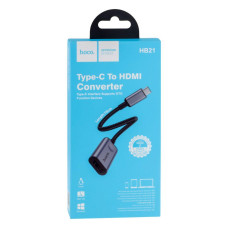 Перехідник Hoco HB21 Type-C to HDMI converter