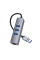 Хаб USB Hoco HB34 Easy link Gigabit Ethernet adapter(USB to USB3.0*3+RJ45)