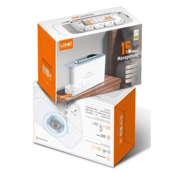 Мережевий Подовжувач LDNIO SCW5354 5 universal ports /3 USB/wireless 2m
