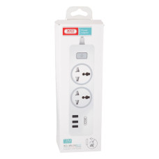 Мережевий Подовжувач XO WL04 EU 10A Extension cord socket 1.8M