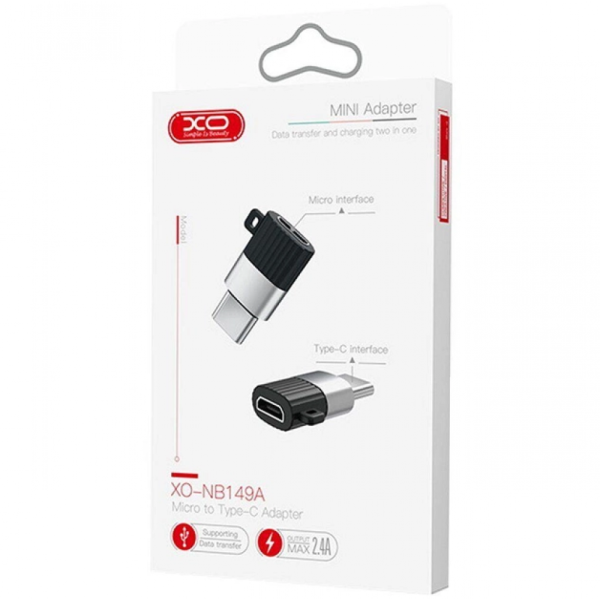 Перехідник XO NB149-A MICRO To TYPE C Connector