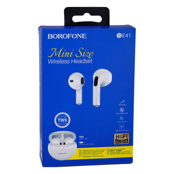 Бездротова  Стерео Гарнітура Borofone BE41 Felice TWS