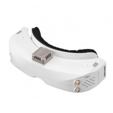 Окуляри для FPV Skyzone SKY04X V2 (OLED, 5.8G) з приймачем SteadyView (Білий)