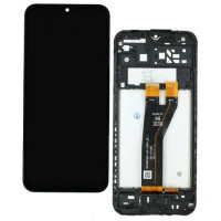 Дисплей Samsung A146B Galaxy A14 (2023) з сенсорним склом в рамці Оригінал Китай