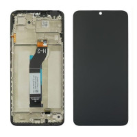 Дисплей Xiaomi Redmi 13C | Poco C65 (REV H2) з сенсорним склом в рамці (Оригінал Китай)