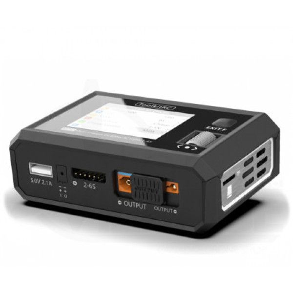 Зарядний пристрій ToolkitRC M7AC із вбудованим блоком живлення на AC 100W (DC 300W, 1 канал)
