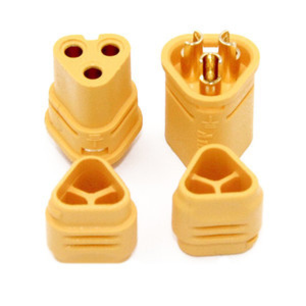 Силовий роз`єм MT30 (F+M+2 ковпачка) (30A, 500V)