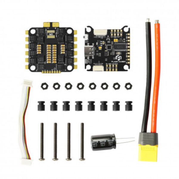 Політний стек FlashHobby F405 (BLS 60A, 30.5x30.5, 4-in-1ESC)