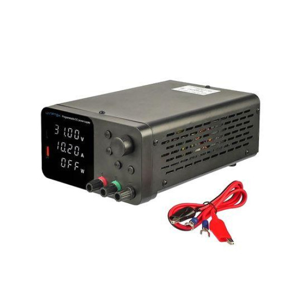 Блок живлення Wanptek TPS3010, 30V, 10A, імпульсний, з цифровою індикацією (V/A/W), USB A/ Type-C