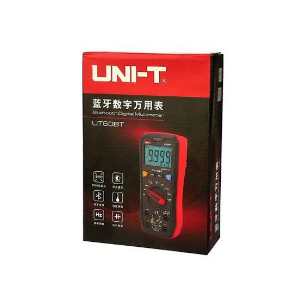 Цифровий мультиметр UNI-T UT60BT з функцією True RMS, Bluetooth, NCV, підсвіткою, автовизначенням, термопарою