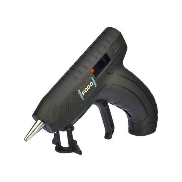 Термоклейовий пістолет Fogo з акумулятором 1800 mAh (15W, сопло d=2mm, клей d=7mm)