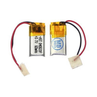 Акумулятор 400820P універсальний з контролером 4 х 08 х 20 мм (50 mAh) для TWS навушників, Bluetooth гарнітур, MP3 плеєрів