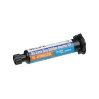 Лак ізоляційний Relife RL-UVH902BL 3S швидковисихаючий у шприці, 10 ml (Синій)
