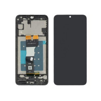 Дисплей для Samsung A057F Galaxy A05S (2022) із сенсорним склом в рамці (Чорний) Оригінал Китай