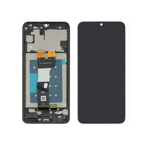 Дисплей для Samsung A057F Galaxy A05S (2022) із сенсорним склом в рамці (Чорний) Оригінал Китай