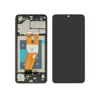 Дисплей Samsung A055F Galaxy A05 (2022) із сенсорним склом в рамці Оригінал Китай