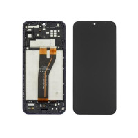 Дисплей для Samsung M146B Galaxy M14 (2023) з сенсорним склом в рамці (Чорний) Оригінал Китай