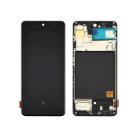 Дисплей Samsung A515 Galaxy A51 (2020) з сенсорним склом в рамці GH82-21680A (Original)