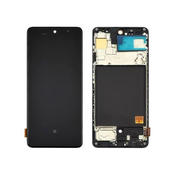 Дисплей Samsung A515 Galaxy A51 (2020) з сенсорним склом в рамці GH82-21680A (Original)