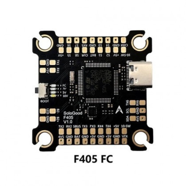 Політний стек SoloGood F405 | BLS 50A (30.5X30.5, 4-in-1 ESC)
