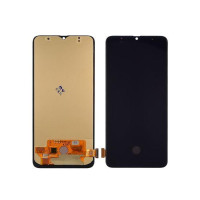 Дисплей для Samsung A705 Galaxy A70 (2019) з сенсорним склом (з широким обідком) (Чорний) OLED