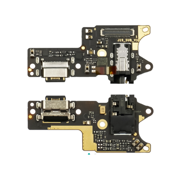 Роз'єм зарядки для Xiaomi Redmi 9 на платі з мікрофоном і компонентами (Original)