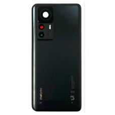 Задня кришка для Xiaomi 12T | 12T Pro зі склом камери (Чорна) Original PRC