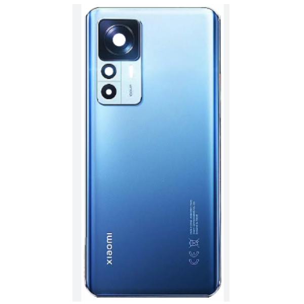 Задня кришка для Xiaomi 12T | 12T Pro зі склом камери (Голуба) Original PRC