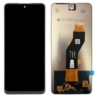 Дисплей для Tecno Spark 20C (BG7n) з сенсорним склом (Чорний) Оригінал Китай