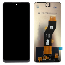 Дисплей для Tecno Spark 20C (BG7n) з сенсорним склом (Чорний) Оригінал Китай