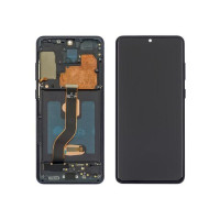Дисплей для Samsung N985 Galaxy Note 20 Ultra з сенсорним склом в рамці (Чорний) OLED