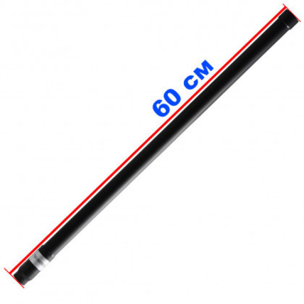 Антена всеспрямована 700-800 MHz 100W 3-8 dBi Ø25 мм 60 см NJ для jamming обладнання