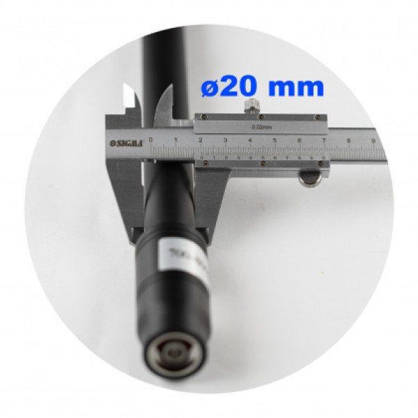 Антена всеспрямована 700-800 MHz 50W 3-7 dBi Ø25 мм 30 см NJ для jamming обладнання