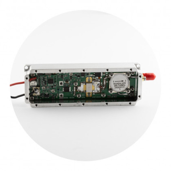 Модуль перешкод (jammer) 650-750 mHz Gan 50W 47 dBi SMA