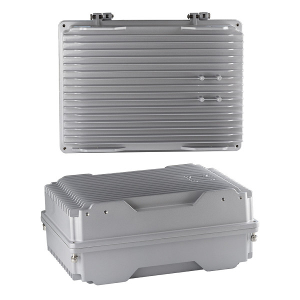 Корпус для РЕБ, алюмінієвий IP68 (внутрішній розмір 300 х 212 х 80 мм)