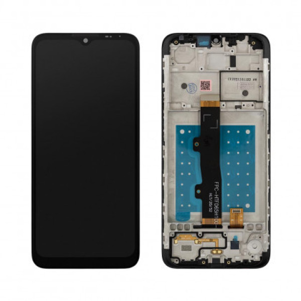 Дисплей Motorola Moto E7 з сенсорним склом в рамці (Оригінал Китай)