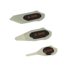 Набір металевих карт Mega-Idea Half-etching Prying Tool F/G/H, товщина 0.3 мм з тонкими наконечниками 0.16 мм