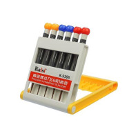 Набір викруток Kaisi K-9306 (+1.5, Y0.6, T2, *0.8, *1.2, hexagon M2.5)