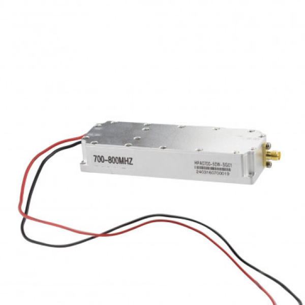 Модуль перешкод (jammer) 700-800 mHz Gan 50W 47 dBi SMA