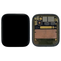 Дисплей (Екран) для розумного годинника Apple Watch 7 (41 mm) з сенсором чорним (Original)