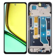 Дисплей Realme C67 (4G) з сенсорным склом в рамці (Оригінал Китай)