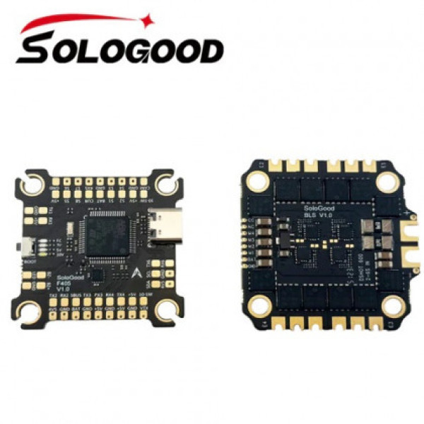 Політний стек Flight stack SoloGood FC: SB-F405-V1, ESC: SB-BLS-55A